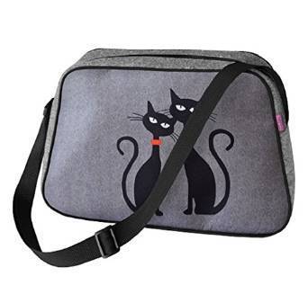 Handtasche NESI »Black Cats« TN01