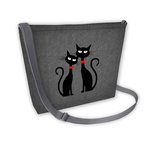 Stofftasche SAMBA »Black Cats« TSA04