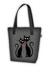 Stofftasche NEW VIVA »Black Cats« VN10