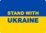 Deko Tafel 20x28 »Stand with Ukraine« TA35