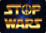 Deko Tafel 20x28 »Stop Wars« TA38